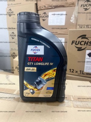 Масло моторное 0W-20 TITAN GT1 LONGLIFE IV 1л
