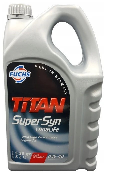 Масло моторное 0W-40 TITAN Supersyn LONGLIFE 5л