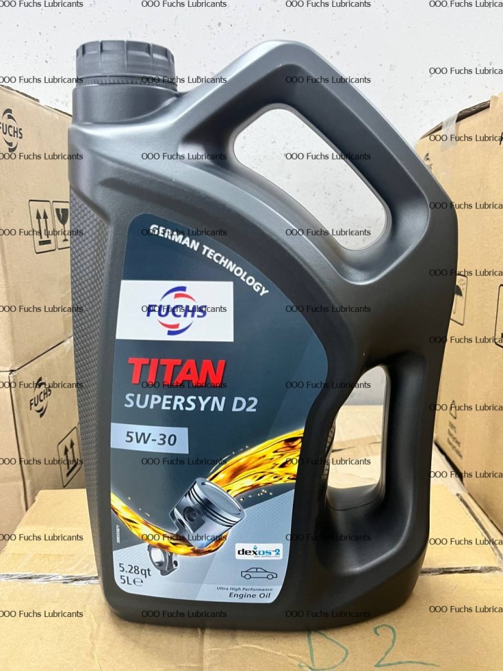 Масло моторное 5W-30 Titan Supersyn D2  5л
